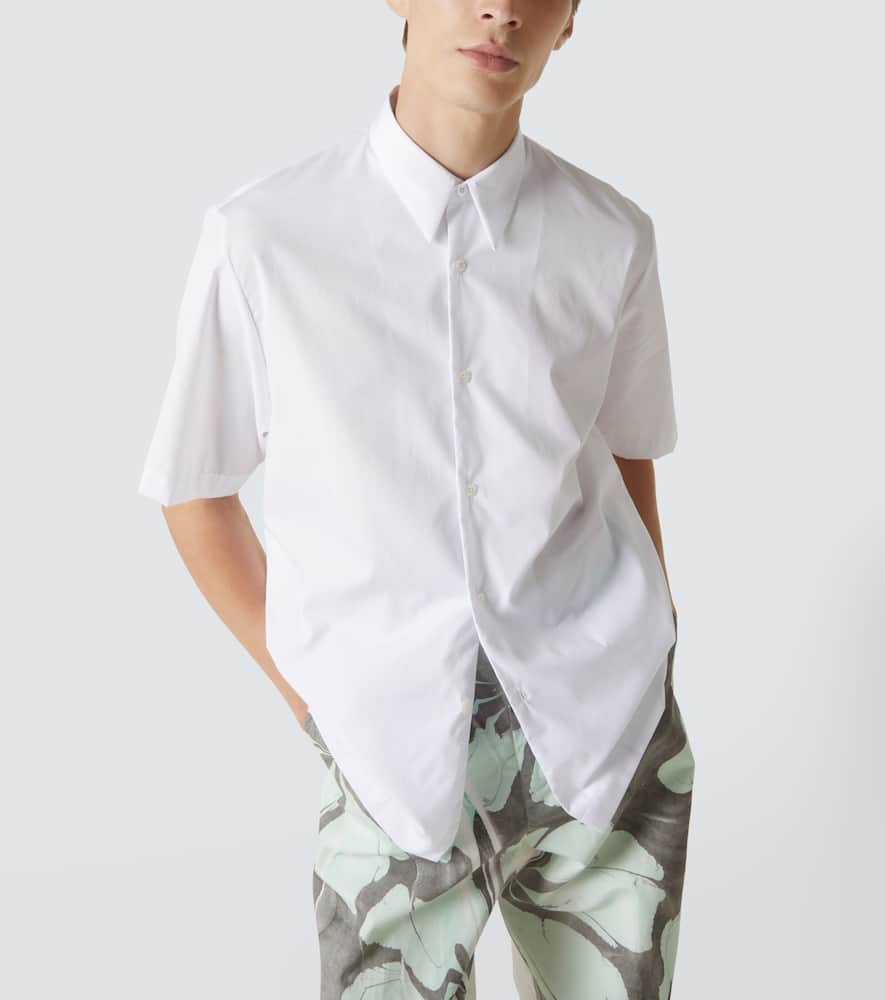 Cotton poplin shirt