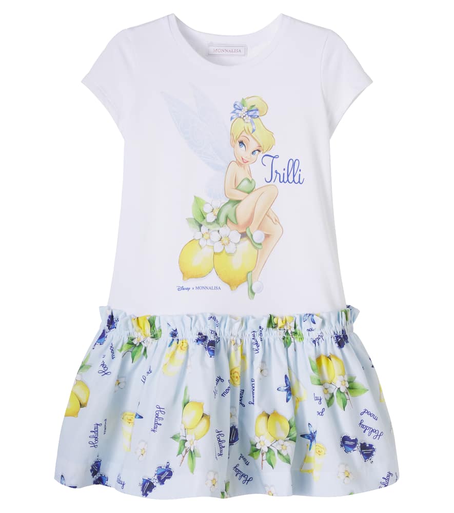 X Disney cotton-blend jersey dress