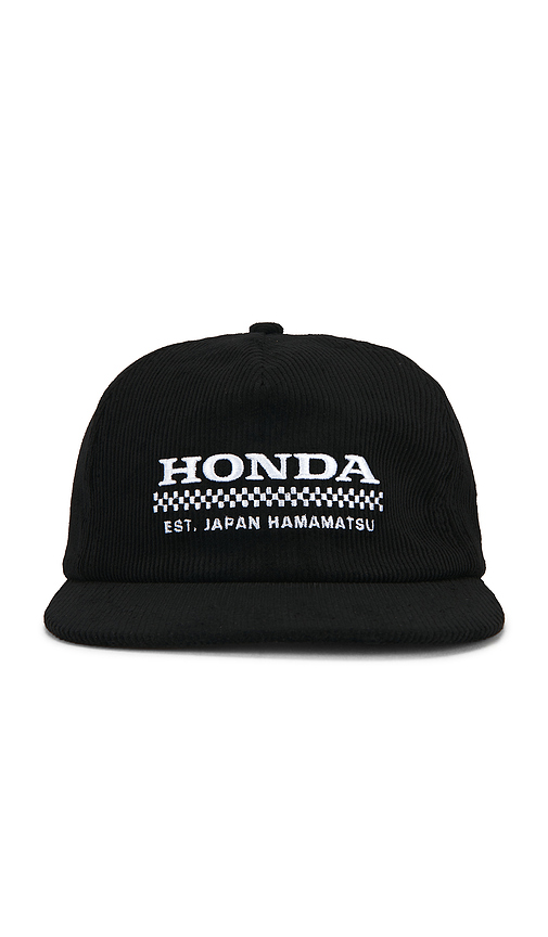 CPTN Apparel Alliance 5 Panel Cord Hat in Black
