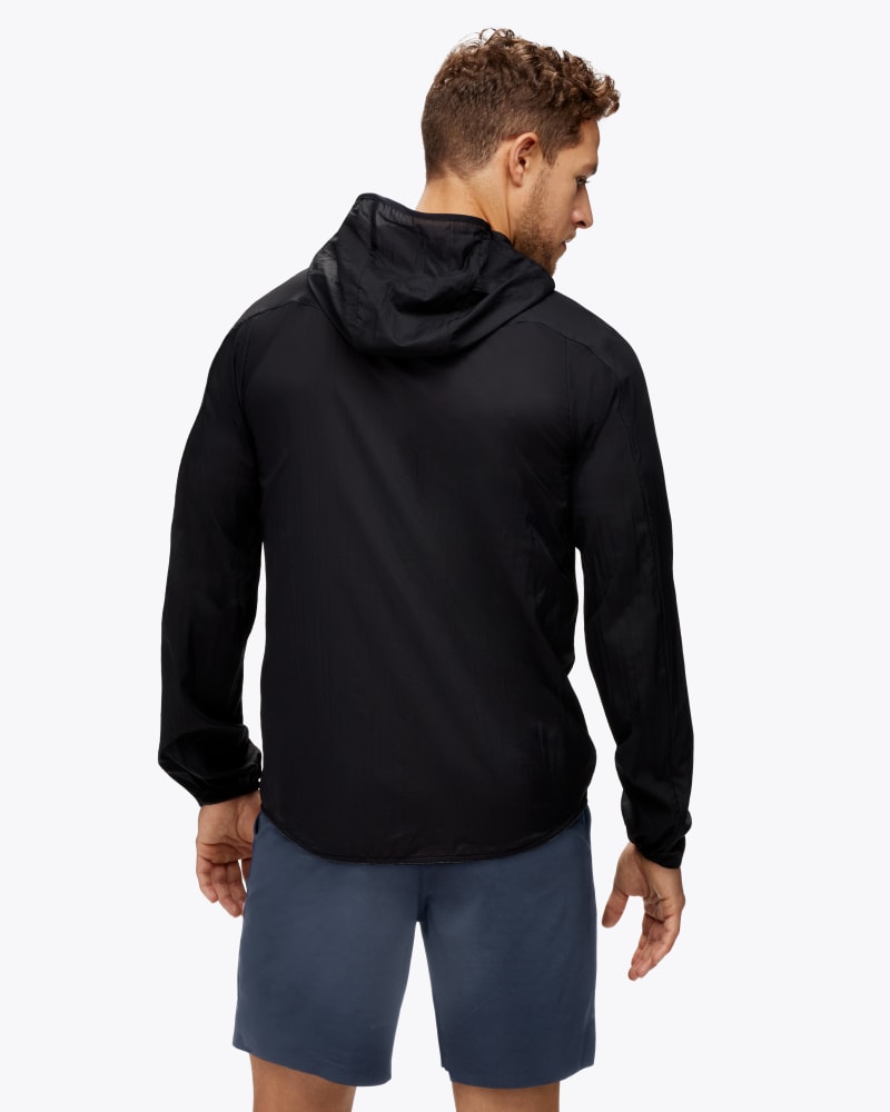 HOKA Men's Skyflow Jacket in Black