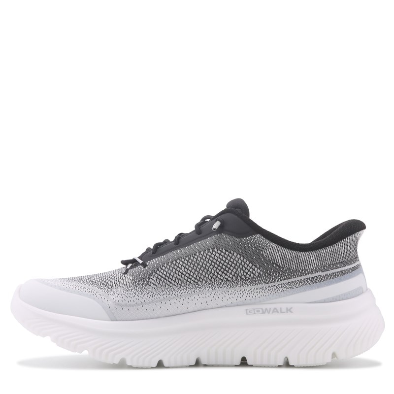 Men's Slip-Ins Go Walk Max Cushioning Hyper Burst Sneakers (White/Black)