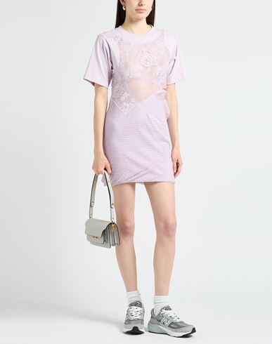 Kenzo Woman Mini dress Lilac Size XS Polyamide, Cotton