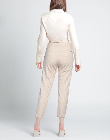 Seventy Venezia Woman Pants Beige Size 10 Polyester, Viscose, Elastane