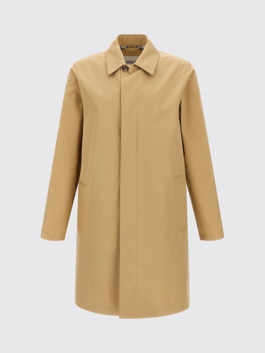 Trench Coat Men color Multicolor