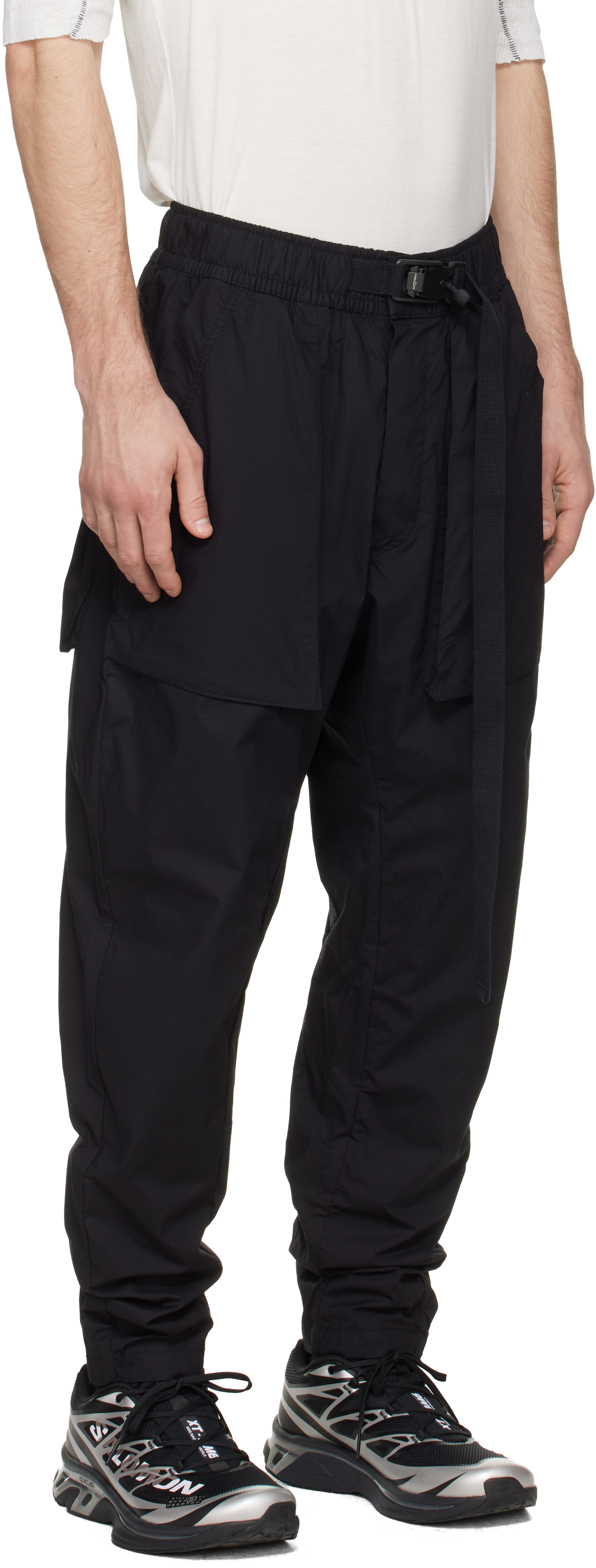 Black M P 32 Trousers