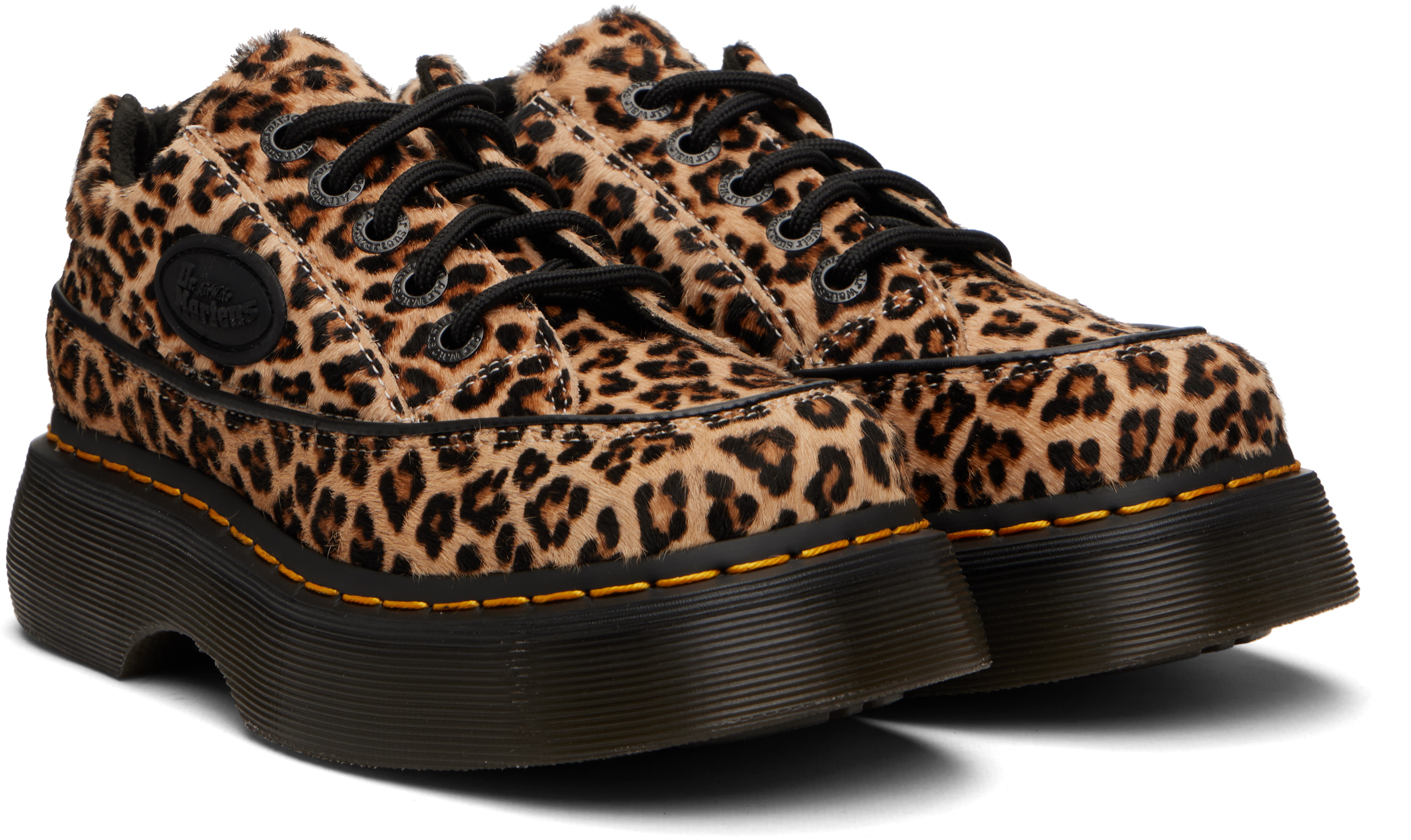 Tan Buzz 5-Eye Leopard Derbys