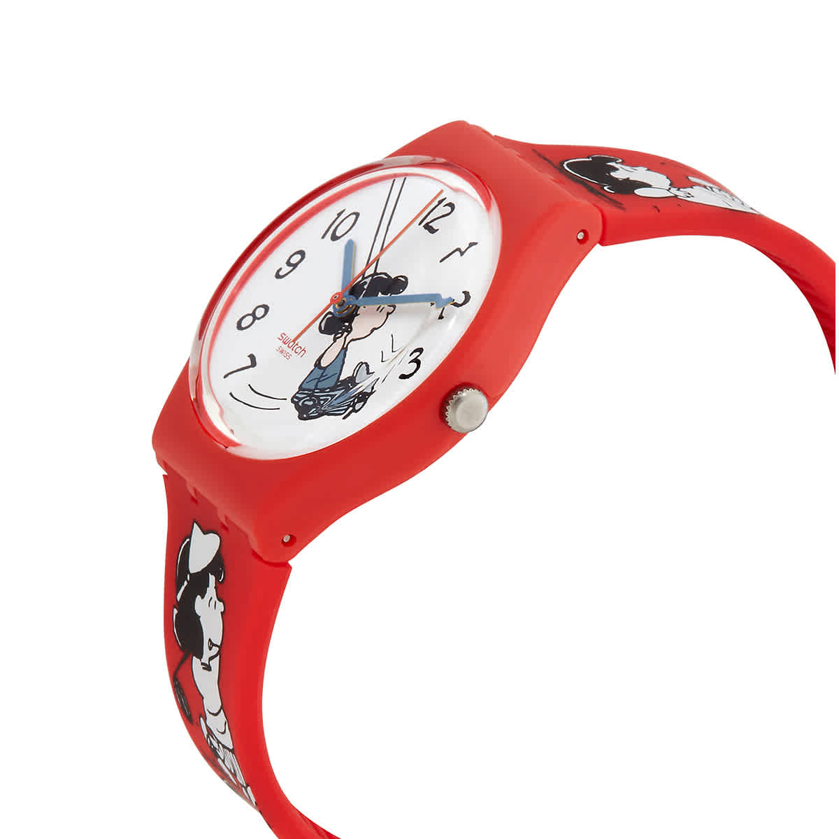 Peanuts Klunk Quartz White Dial Unisex Watch SO28Z106