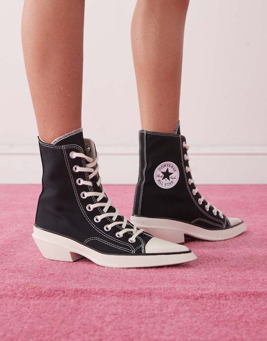 Chuck 70 De Luxe cowboy boots in black