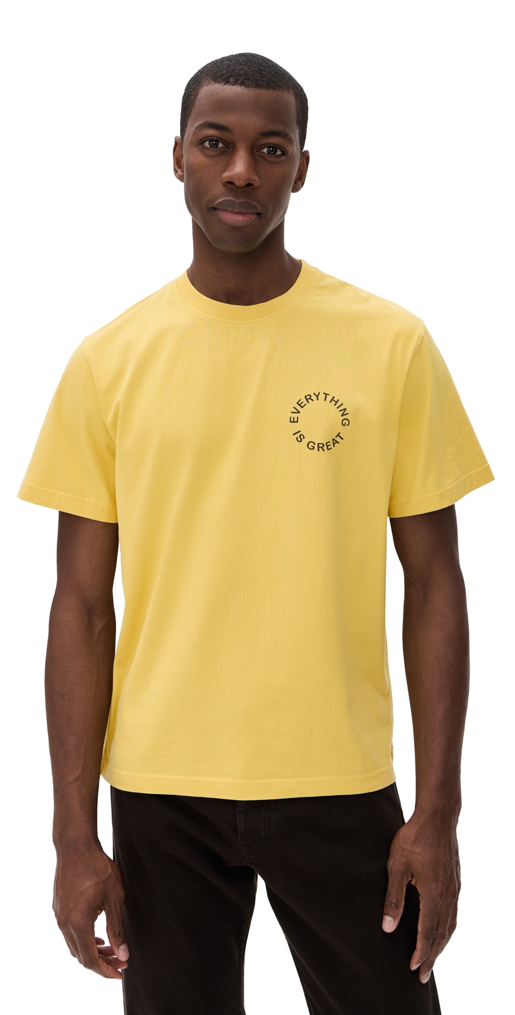 Everything Is Great T-Shirt Yellow