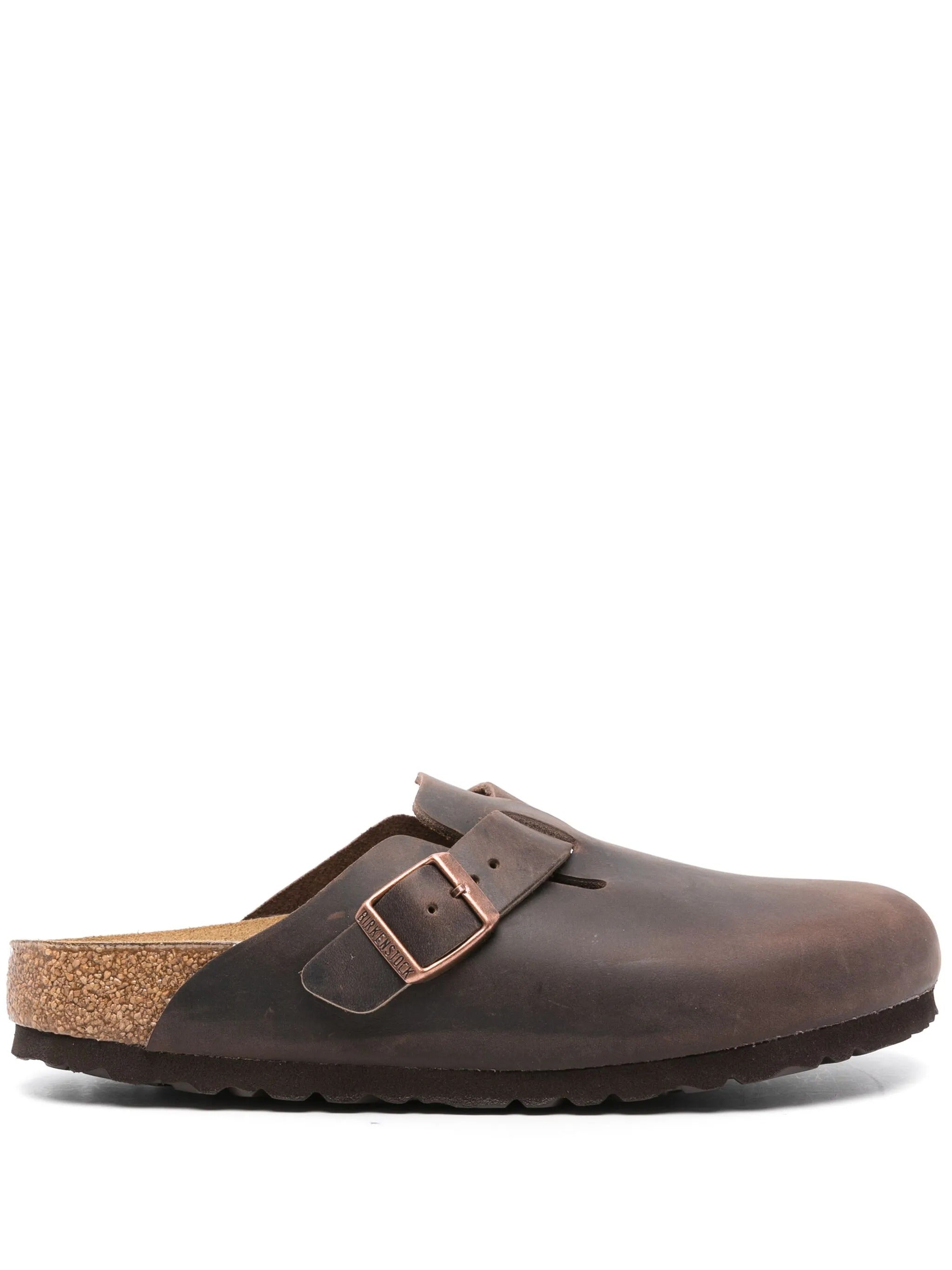 Birkenstock Boston Habana, Oiled Leather