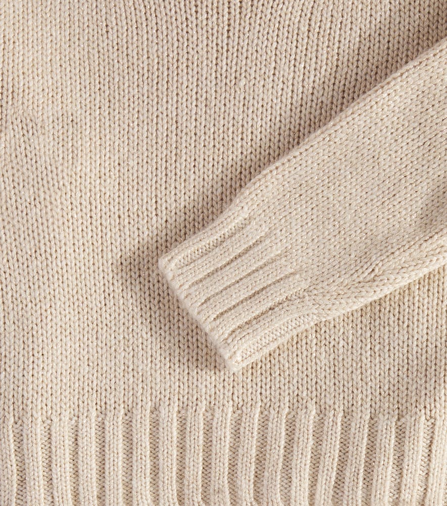 Il Gufo Lamé sweater
