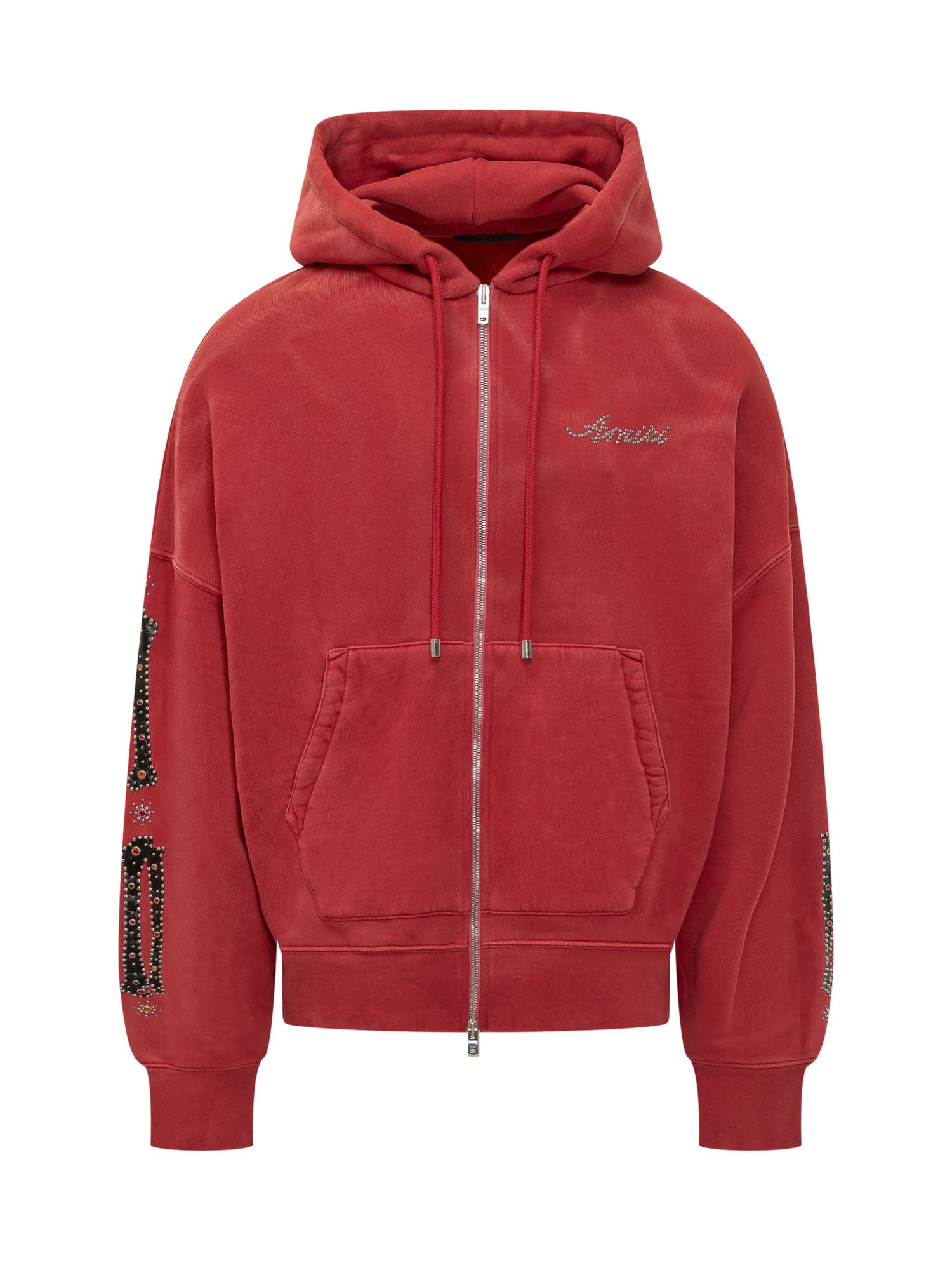 Mini Bones Graphic Hoodie with Kangaroo Pockets