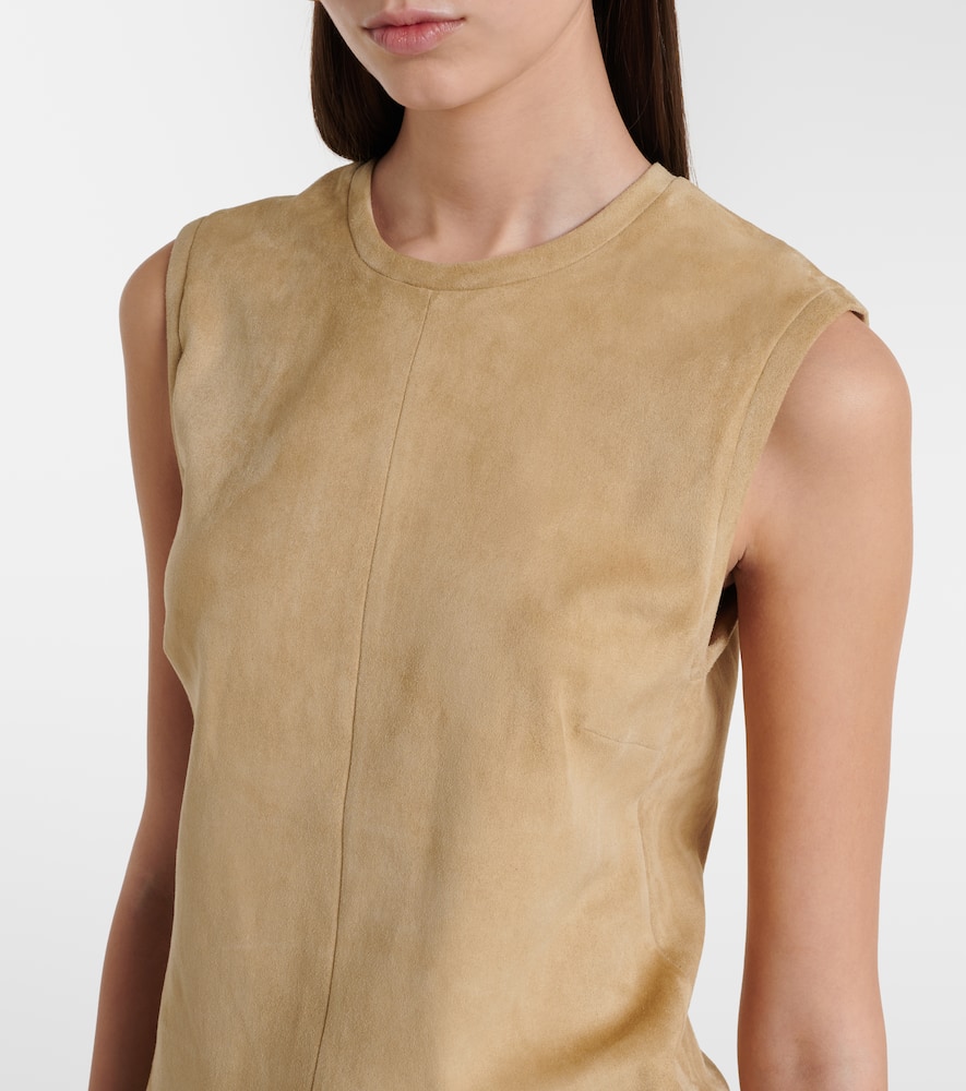 Muccia suede top