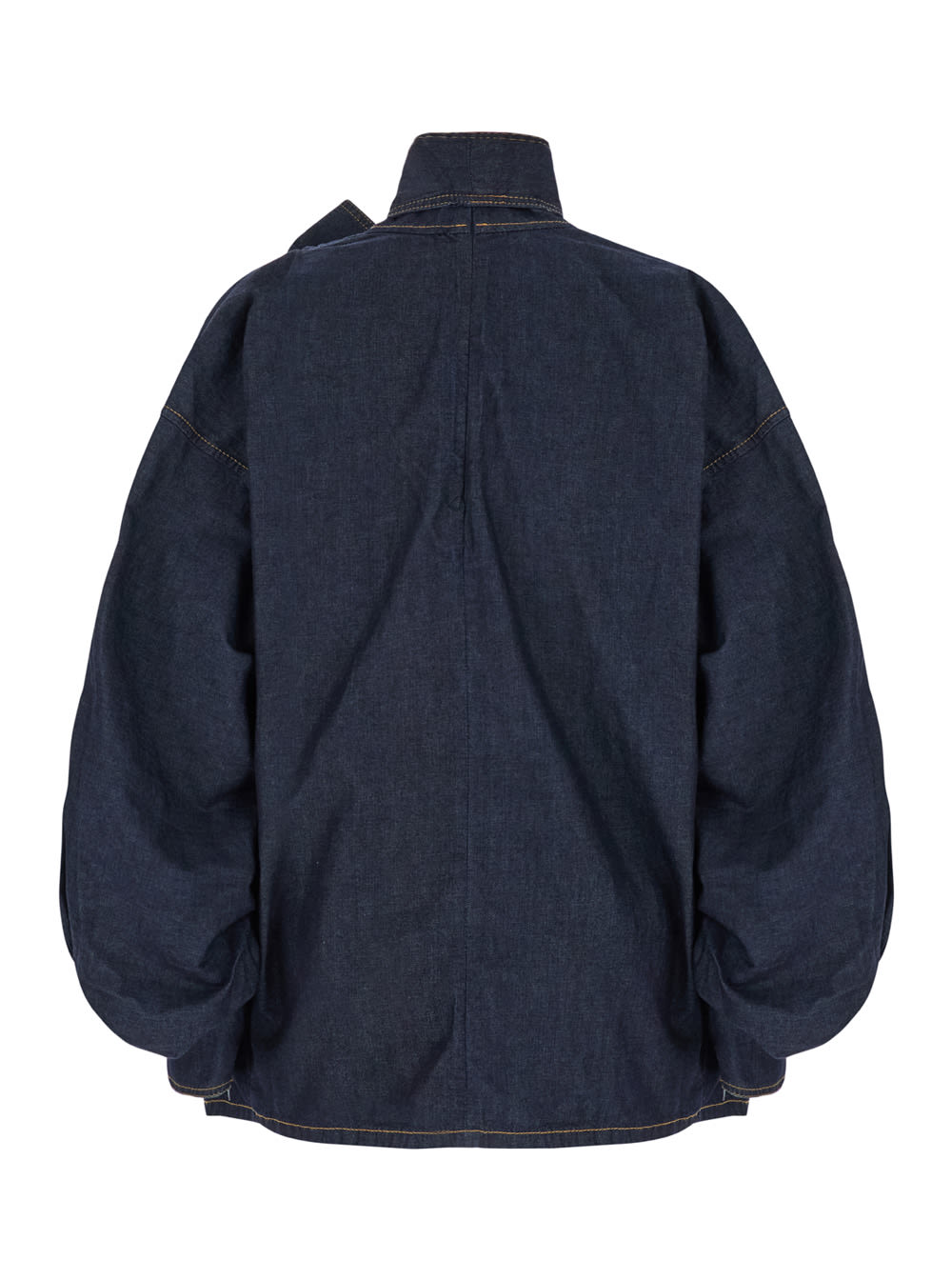 Illustration Denim Blouse