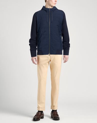Man Puffer Navy Size 3XL Cotton, Nylon, Elastane, Polyester