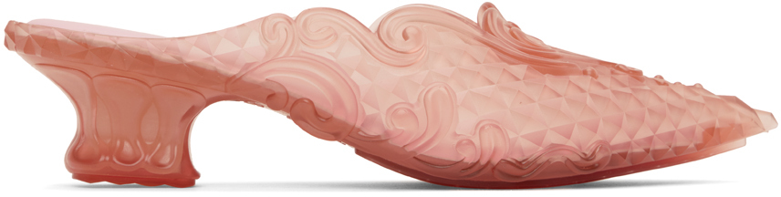 Pink Melissa Edition Point Mules