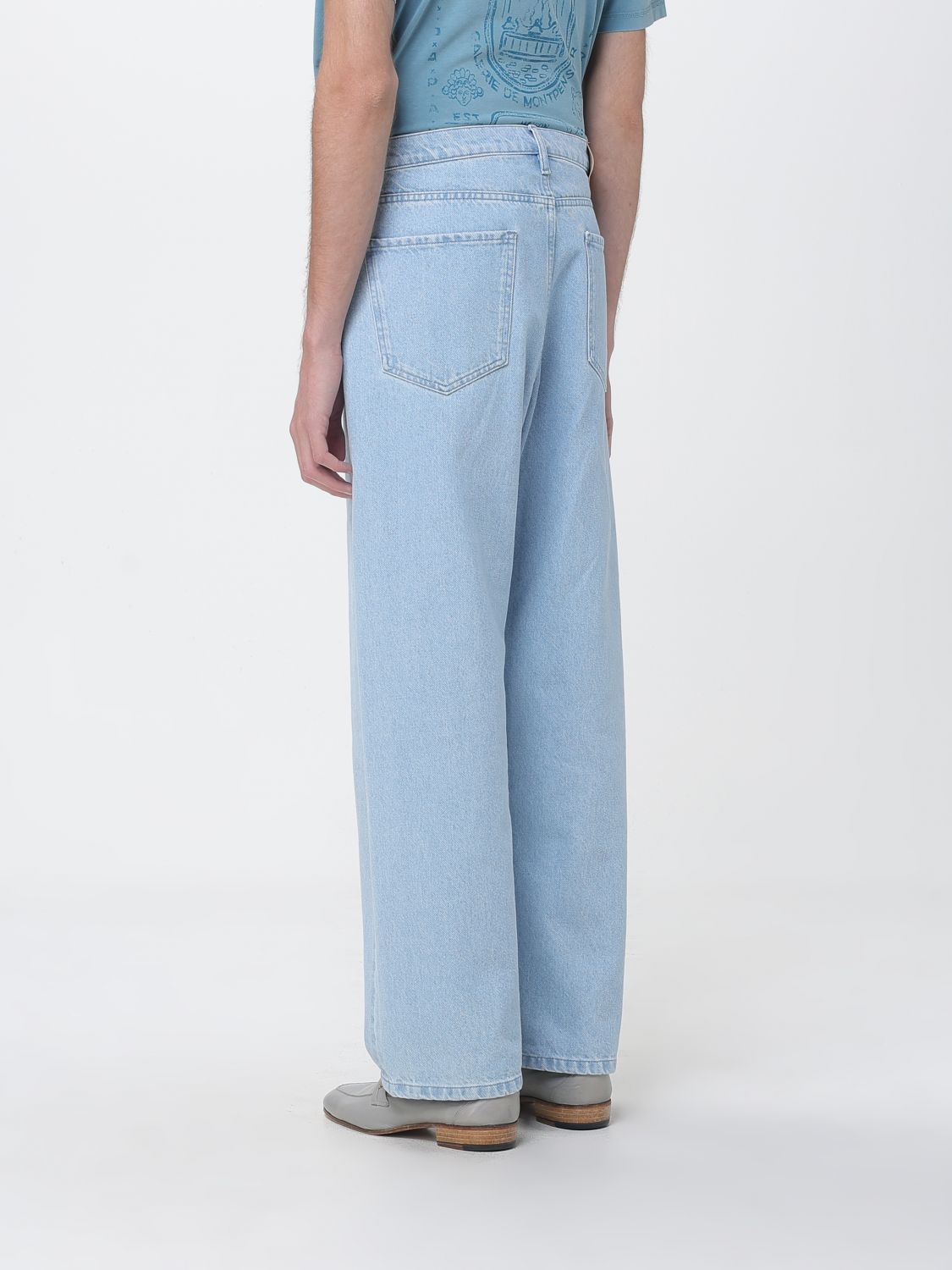 Jeans MAISON KITSUNÉ Men color Denim