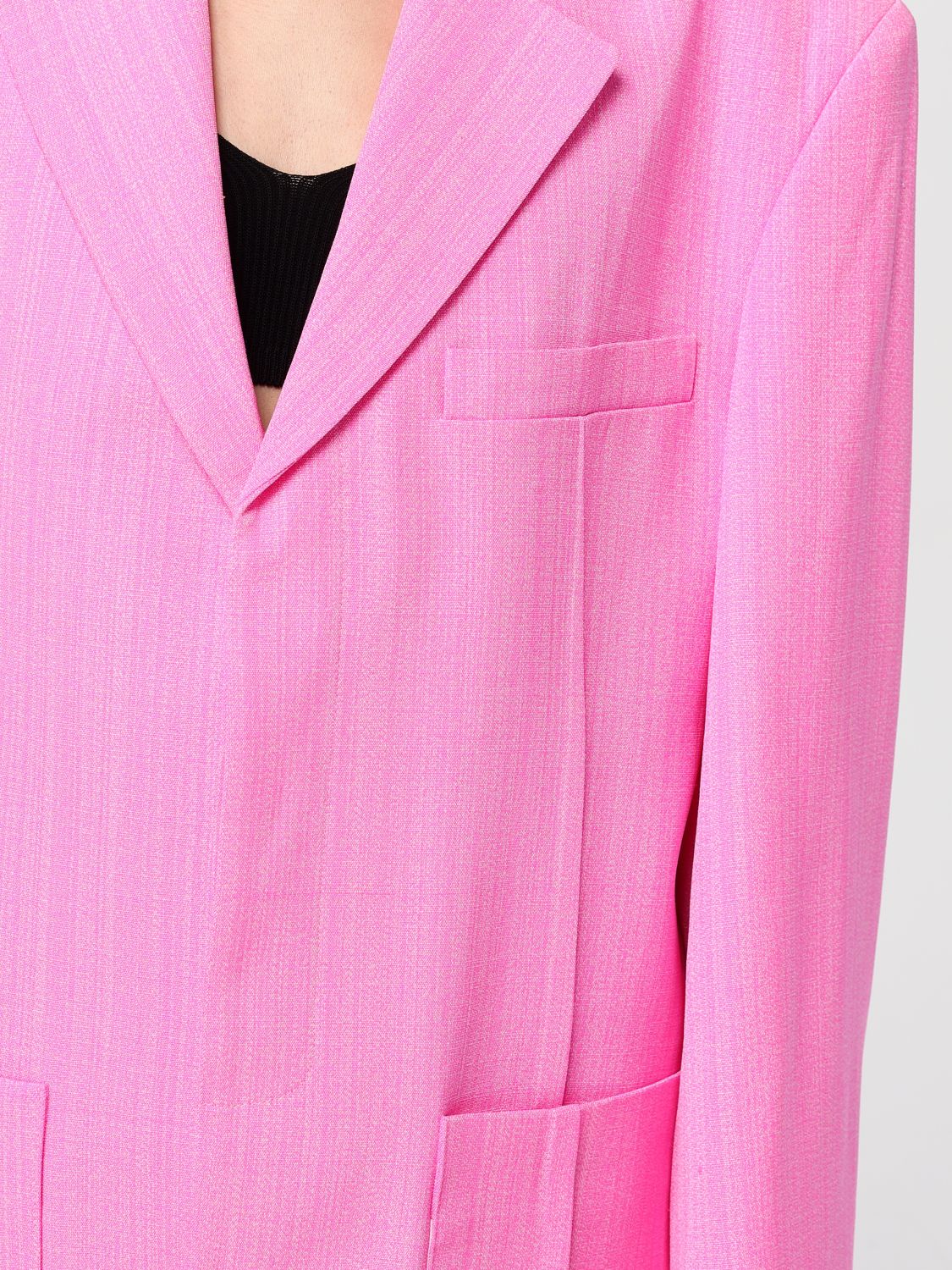 Single-breasted blazer - Pink