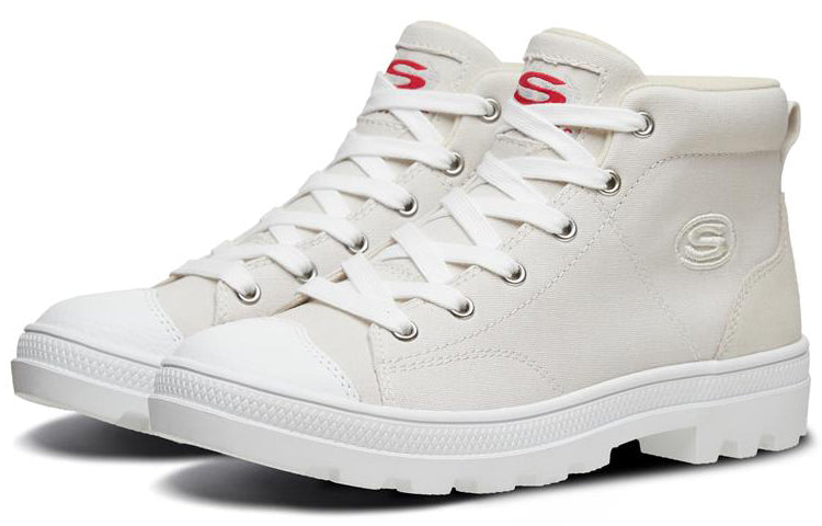 (WMNS) Roadies High-Top Canvas Shoes White