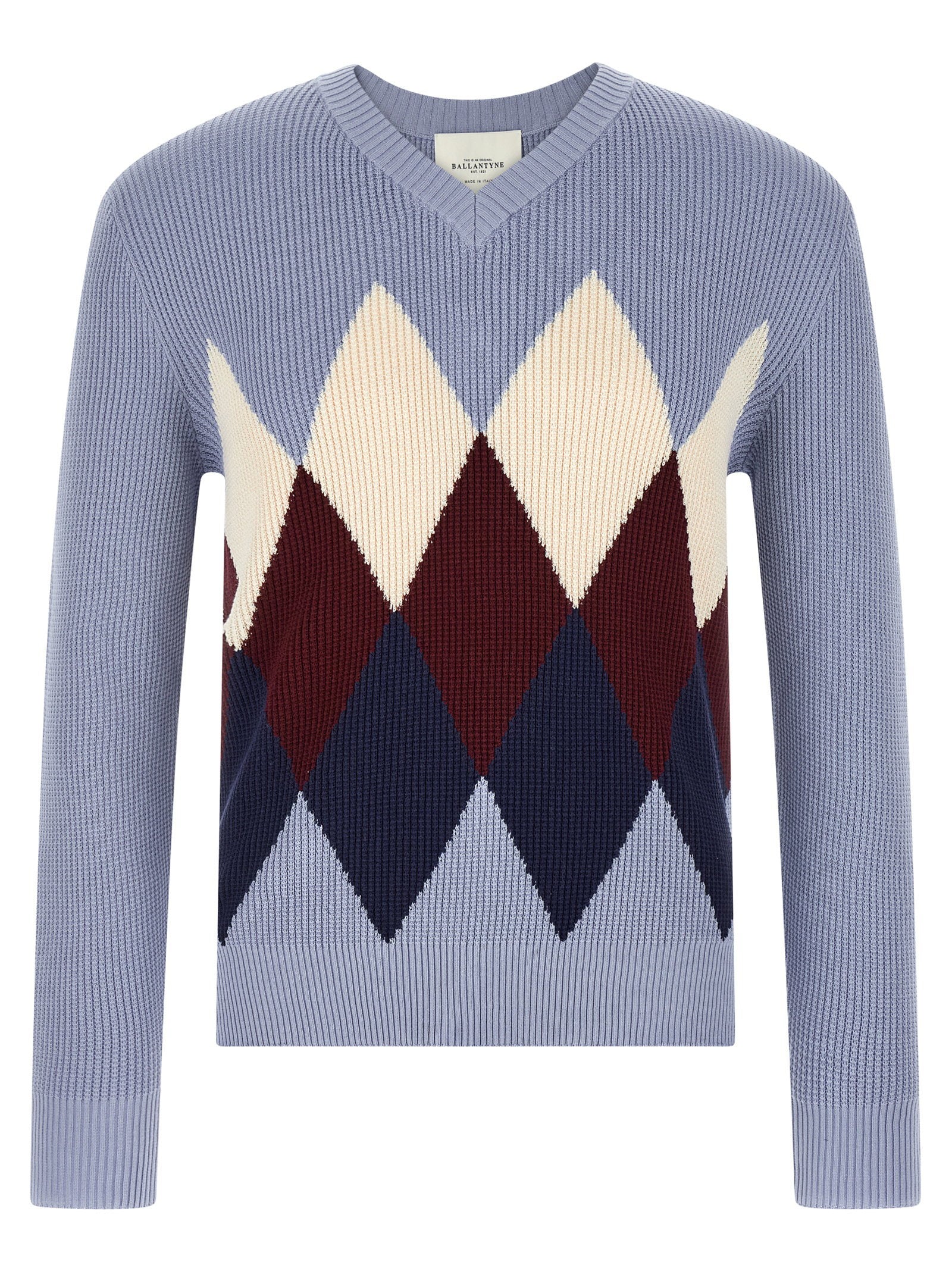 Argyle Pattern Sweater