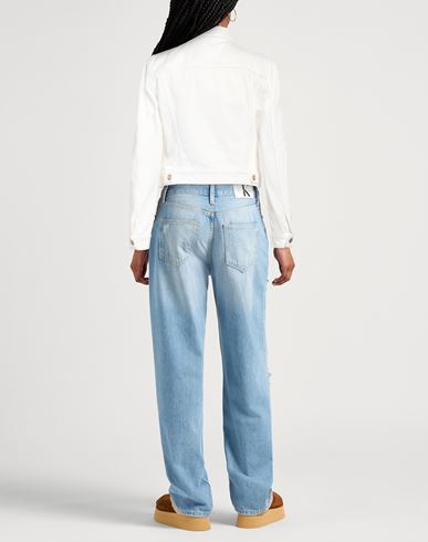 Woman Denim outerwear White