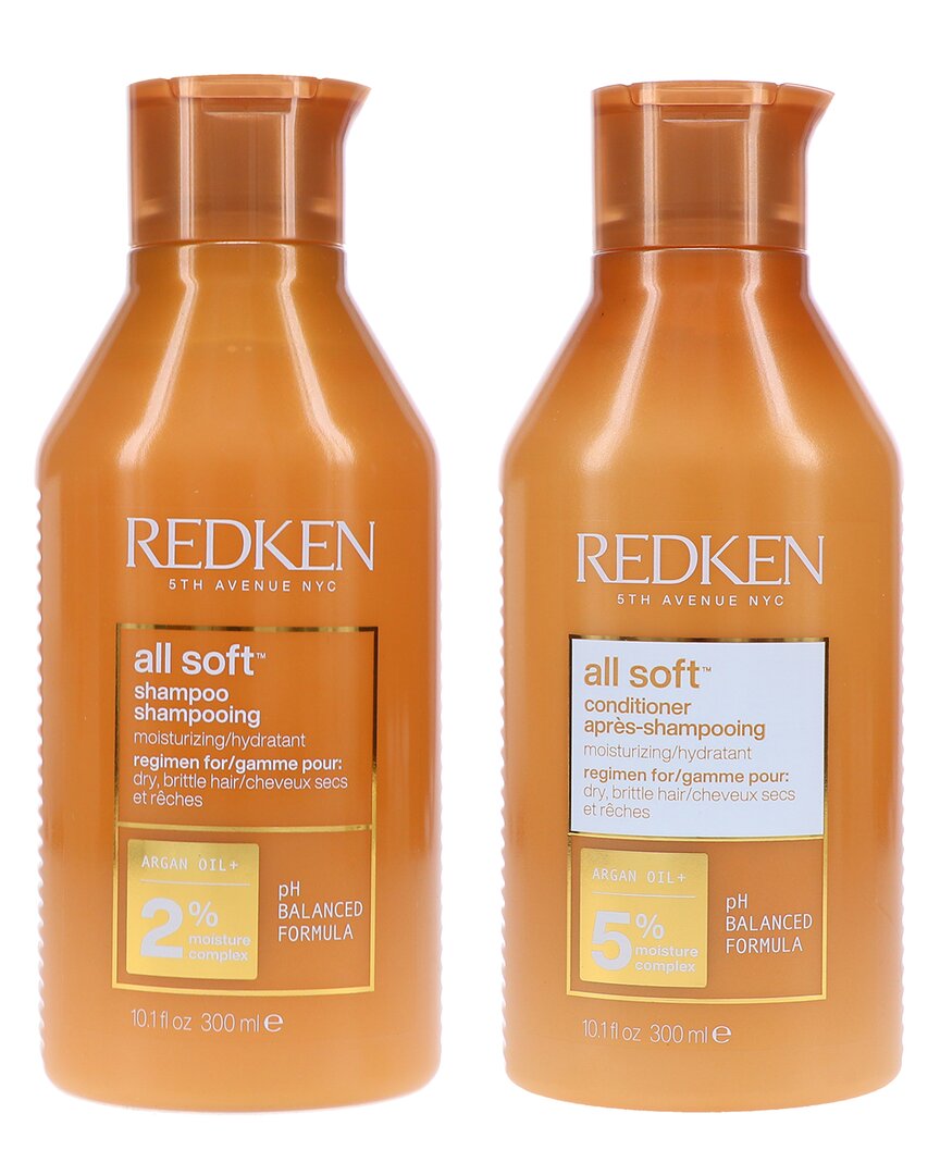 Unisex 10oz All Soft Shampoo & Conditioner Combo Set