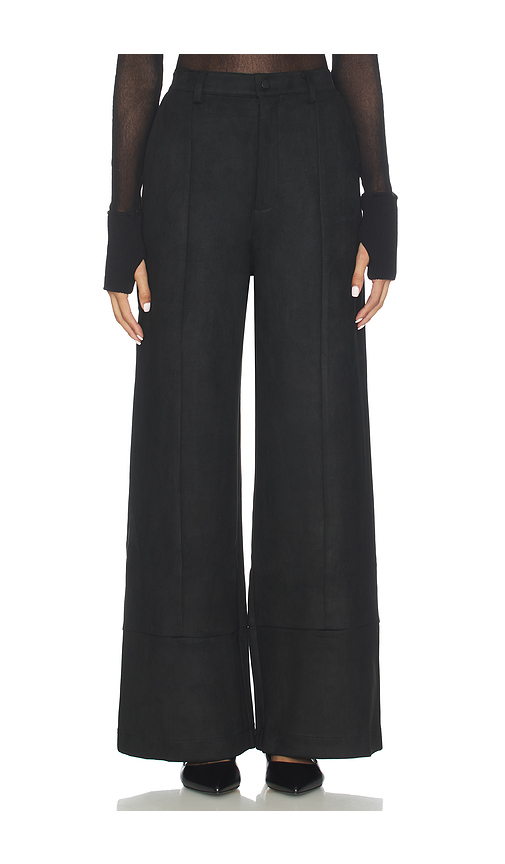 Bardot Marlowe Faux Suede Pant in Black. 6 also , 12, 2
