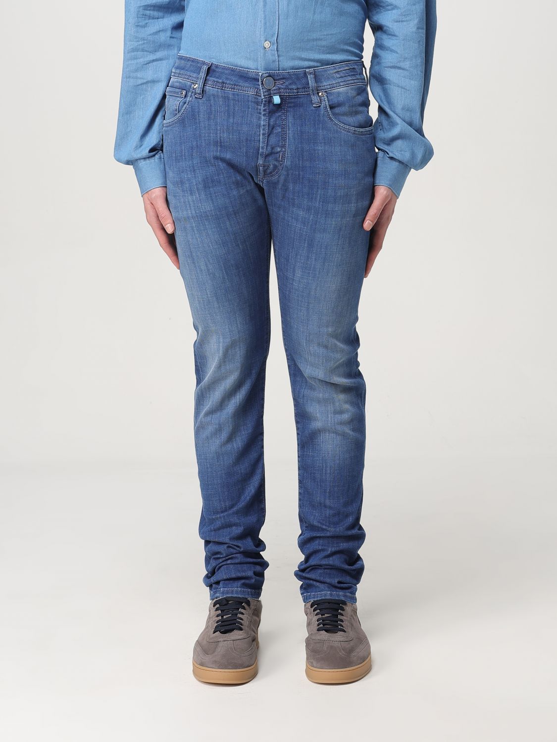 Jeans JACOB COHEN Men color Denim