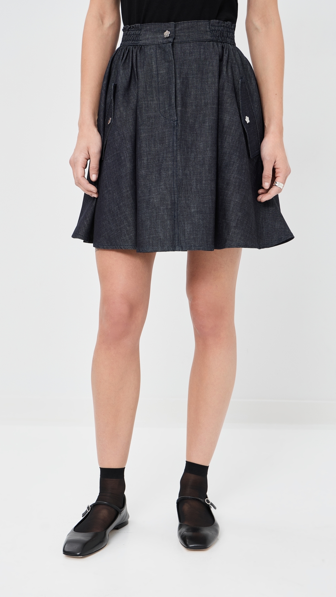 Cici Denim Skirt Indigo