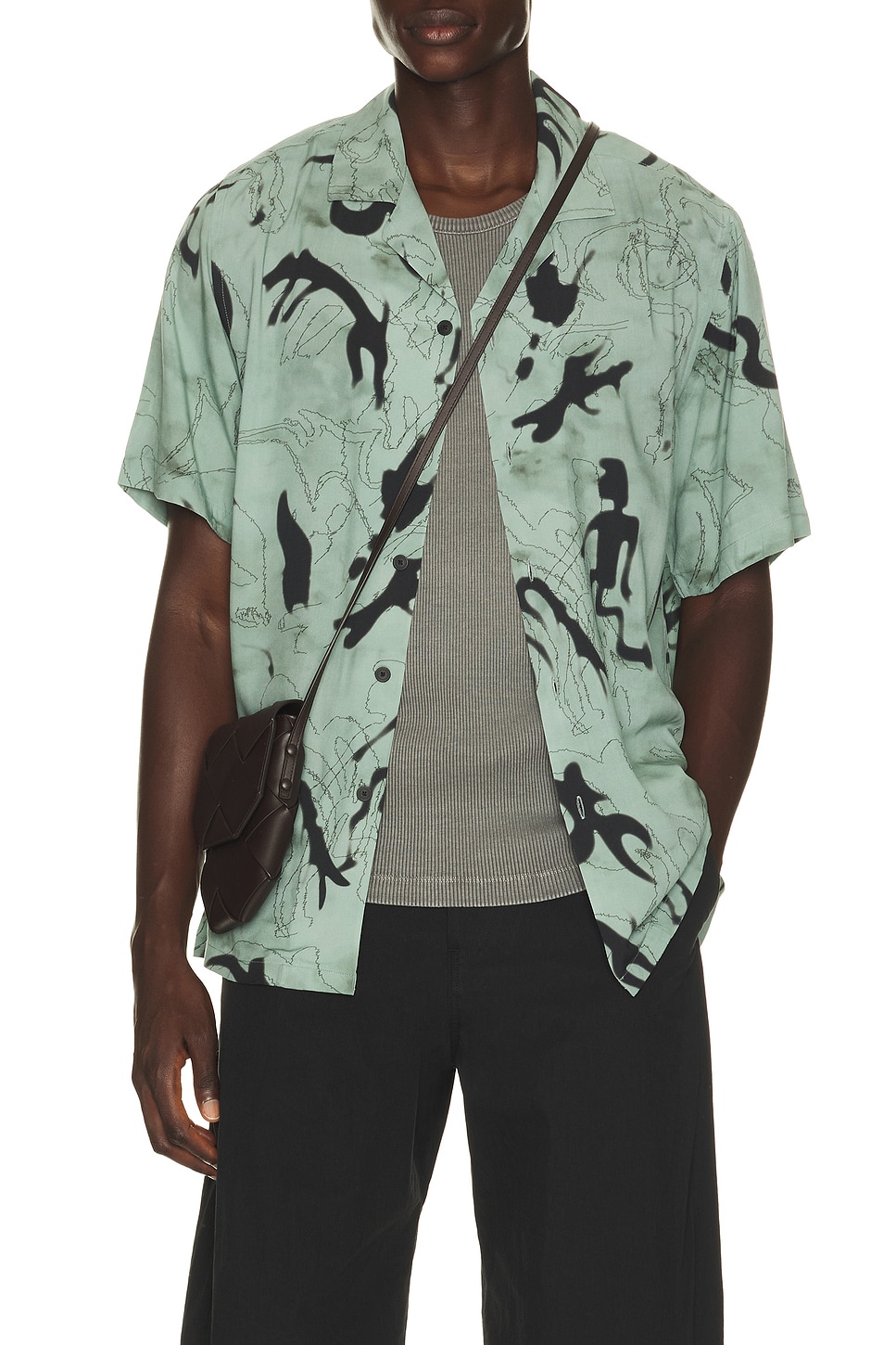 OAS ROCCO-SHIRT GUARDO in Grün - Green. S also in L, M, XL/1X