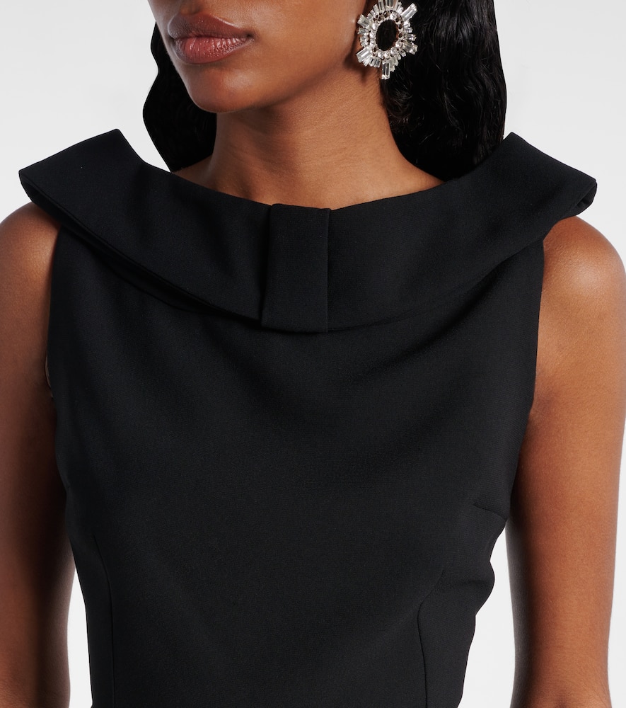 Daphne crêpe cocktail dress