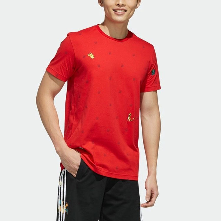Neo x Pokmon Crossover Series Sports Short Sleeve Red