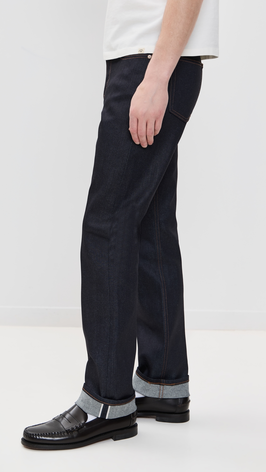 Naked & Famous Denim True Guy Night Shade Selvedge Jeans Indigo