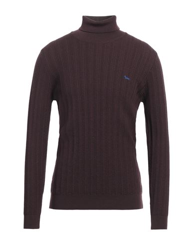 Harmont & Blaine Man Turtleneck Dark purple Size L Wool