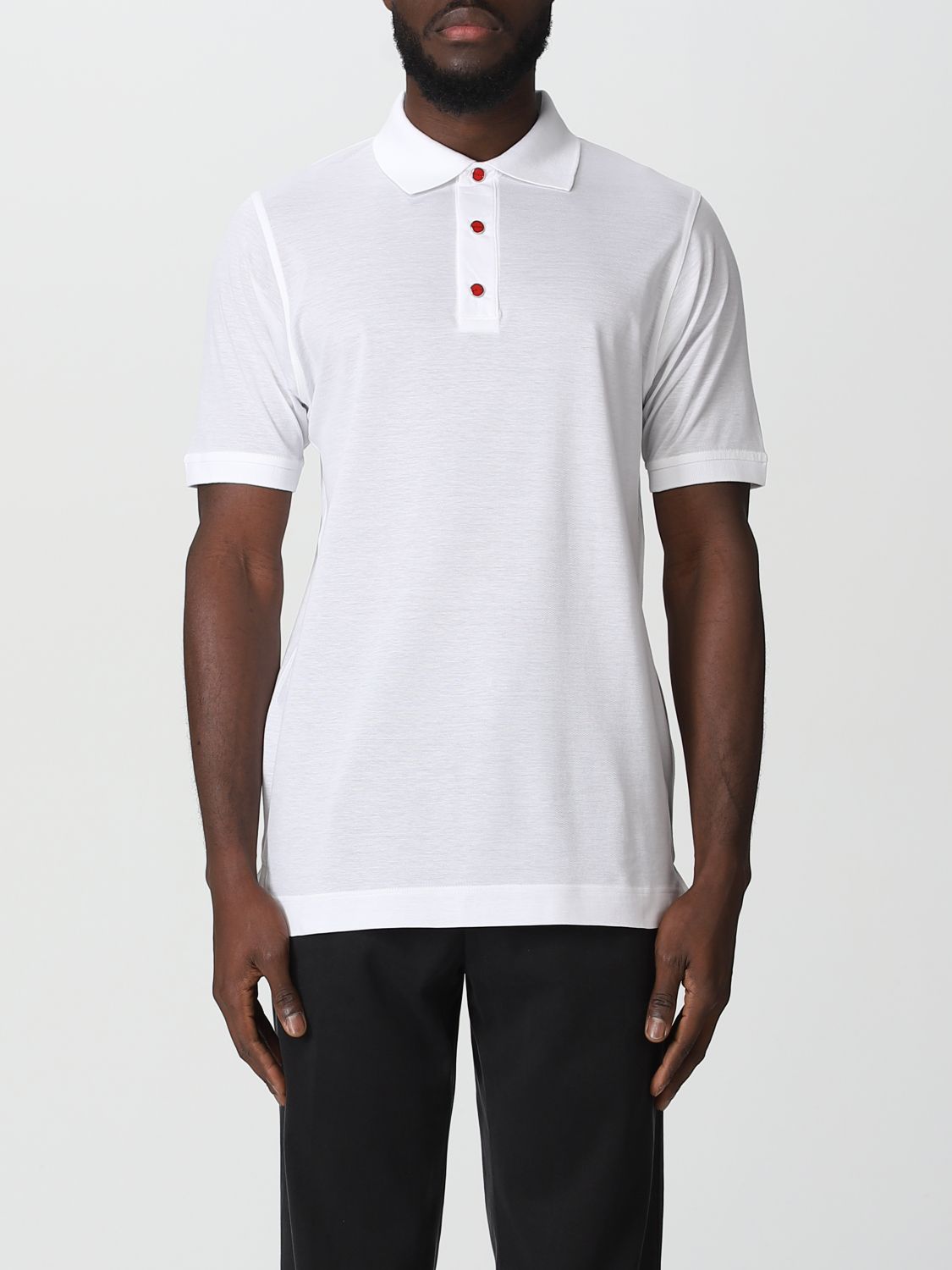 Polo Shirt Men color White