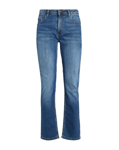 Man Jeans Blue Size 31 Cotton, Elastane