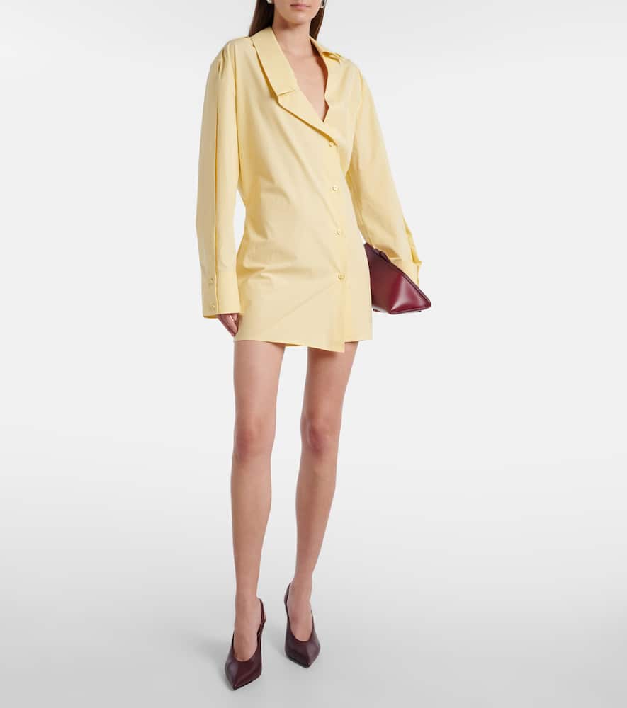 Cotton shirt dress