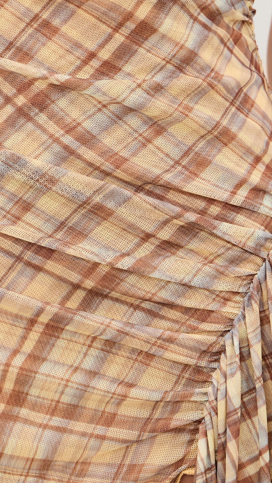 Agnes Dress Maple Plaid