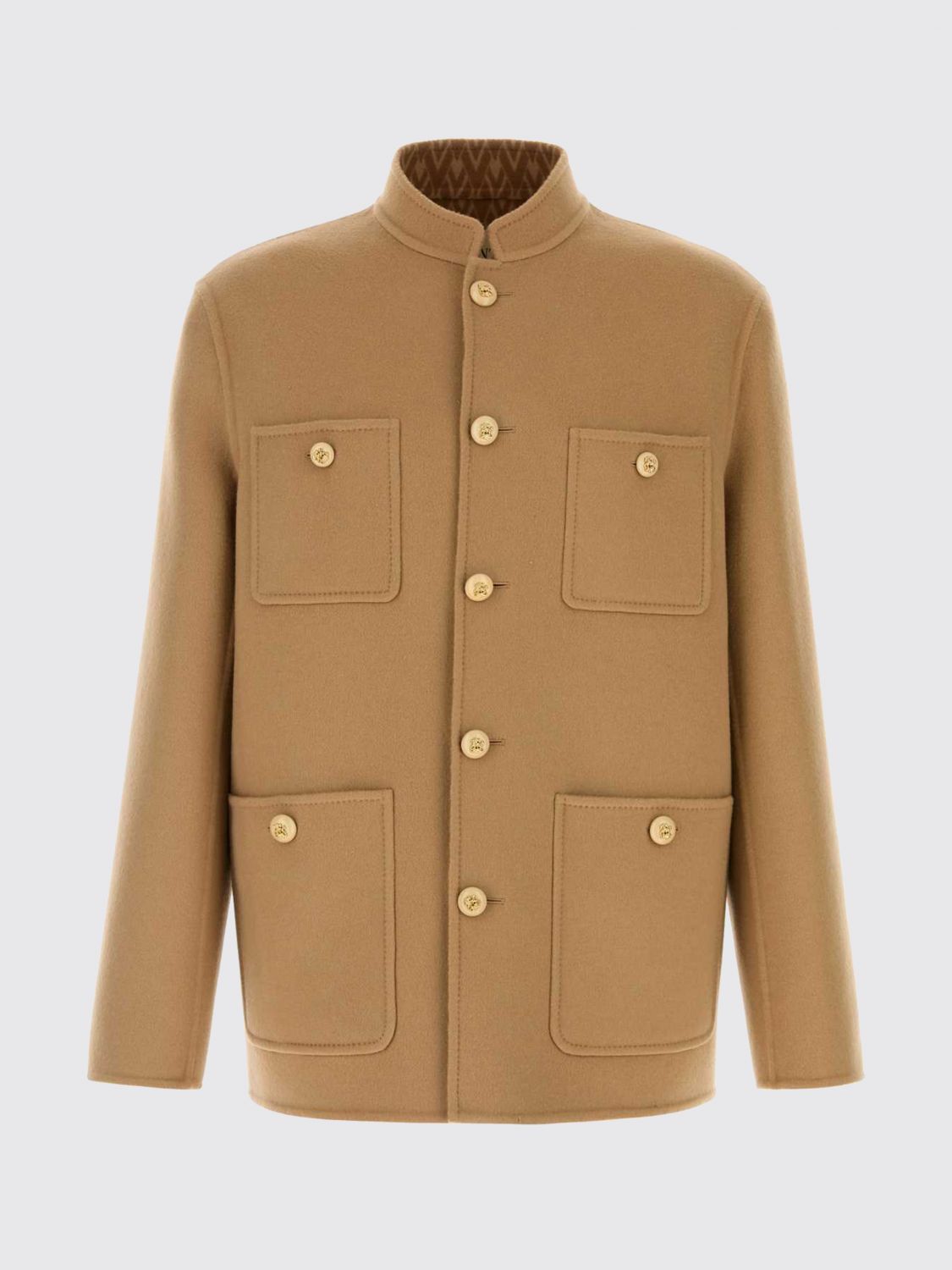 Coat Men color Camel