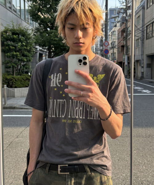 NO999 Henley Neck Short Sleeve T-Shirt _2color