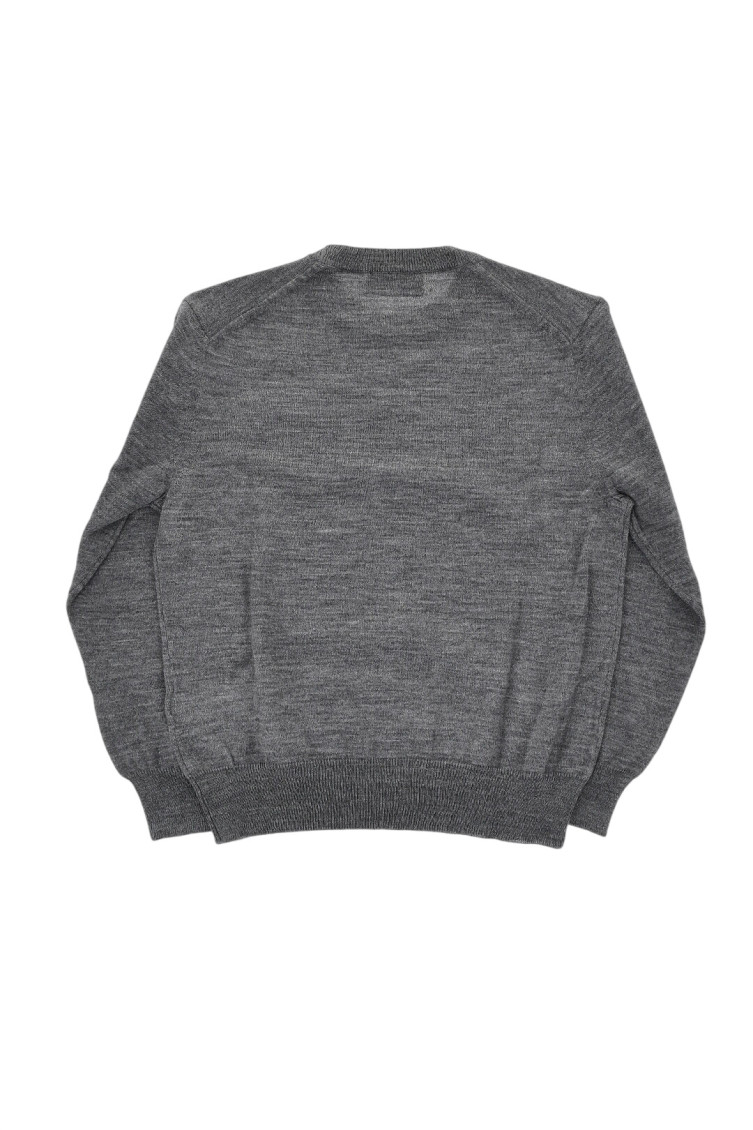 Boys Grey Logo Sweater