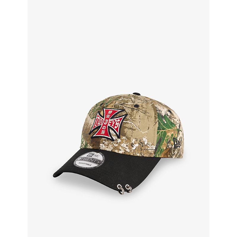 Mens x New Era 9Twenty Real Tree Canvas Cap
