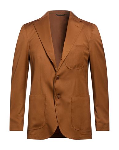 Man Blazer Rust Size 38 Wool