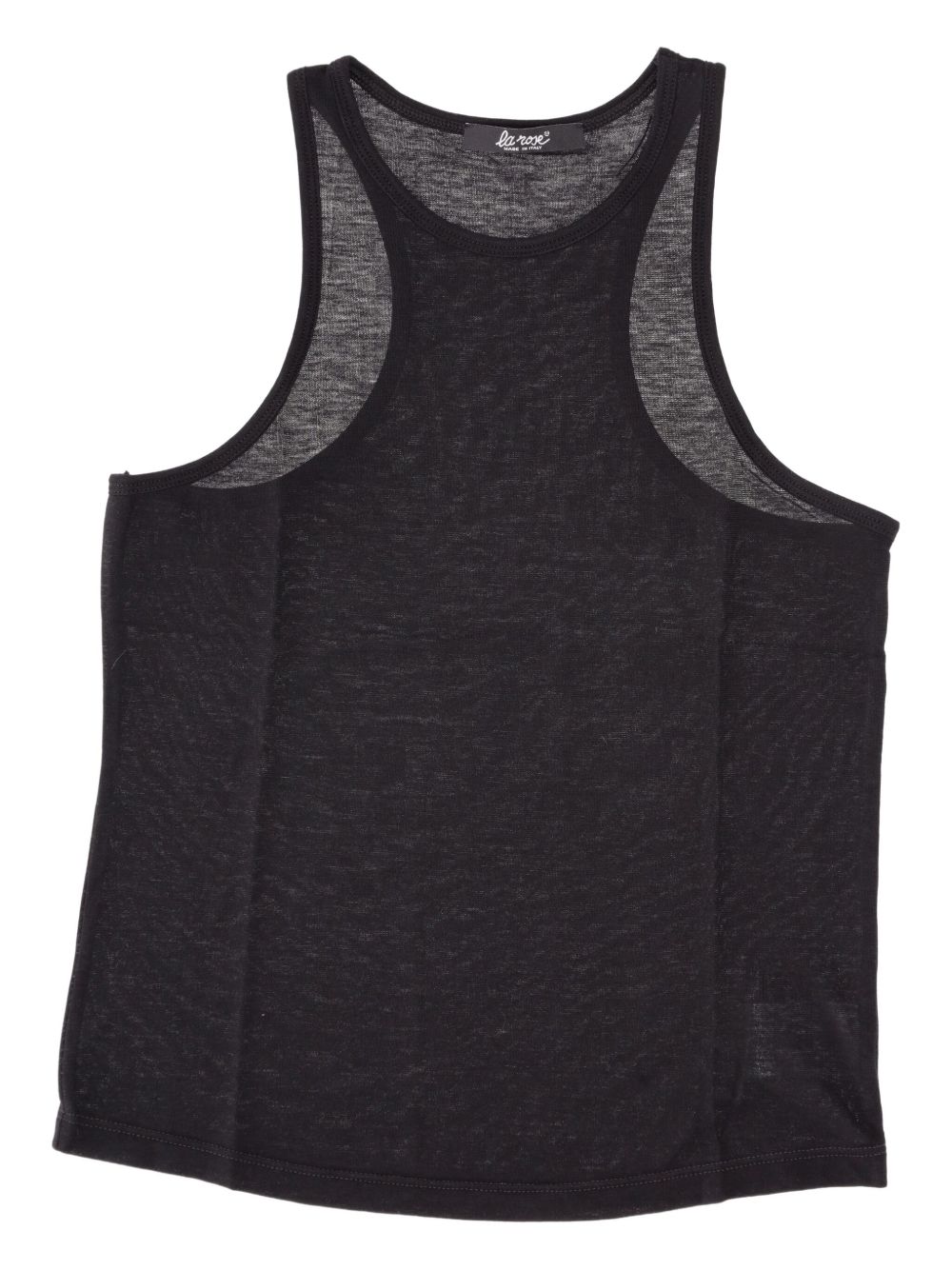 Cotton tank top - Black