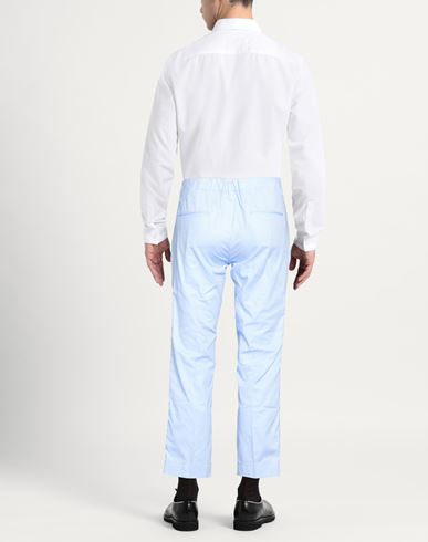 Man Pants Light blue Size 28 Cotton