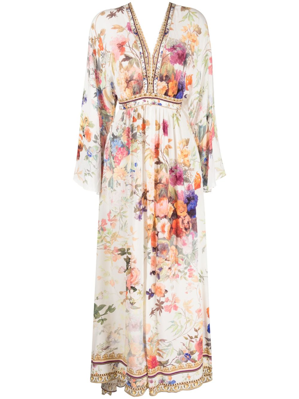 Friends With Frescos kimono dress - Multicolour
