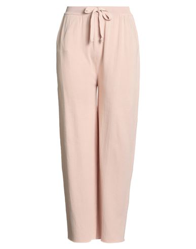 Woman Pants Blush Size S Cotton