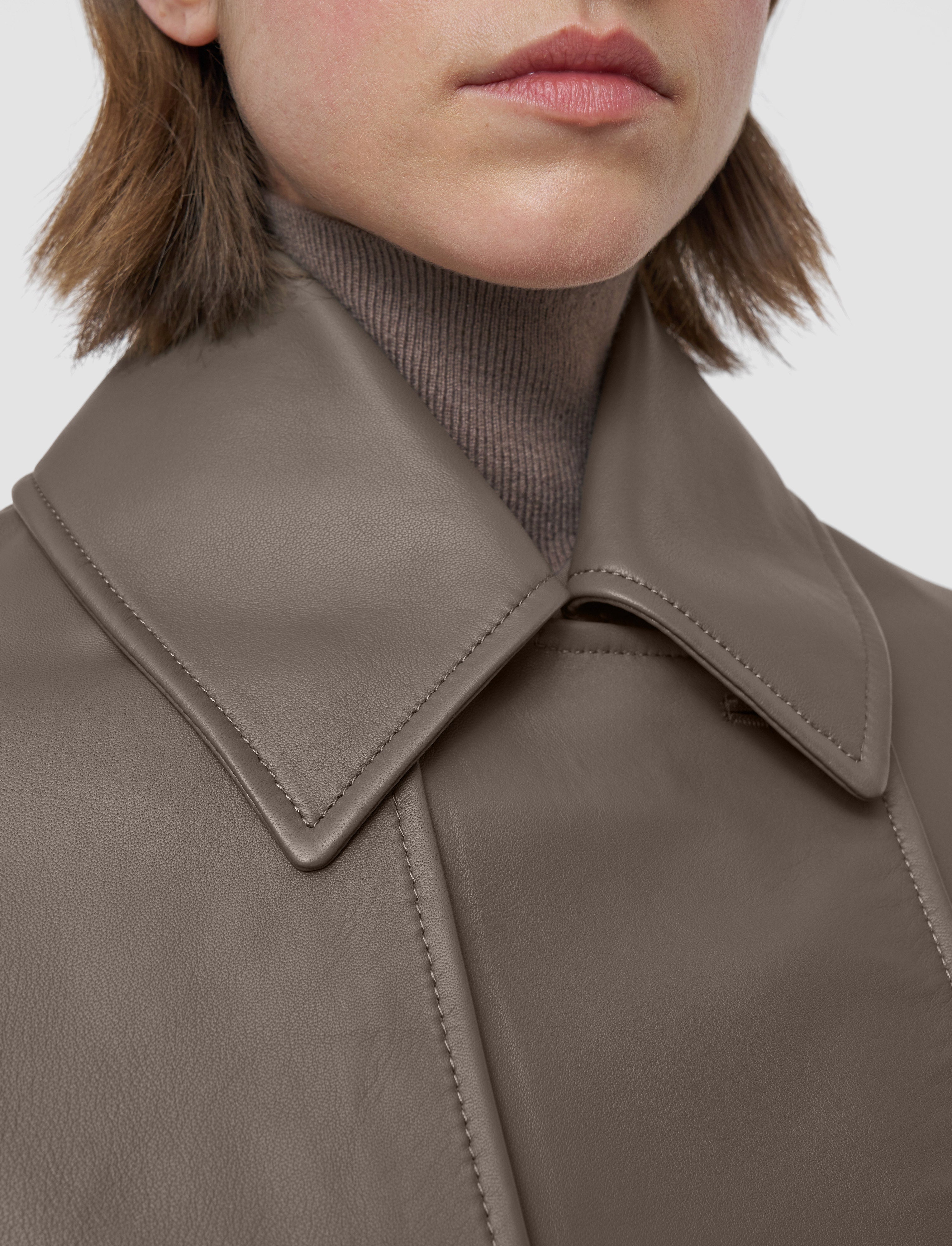Blaise Nappa Leather Jacket - 44