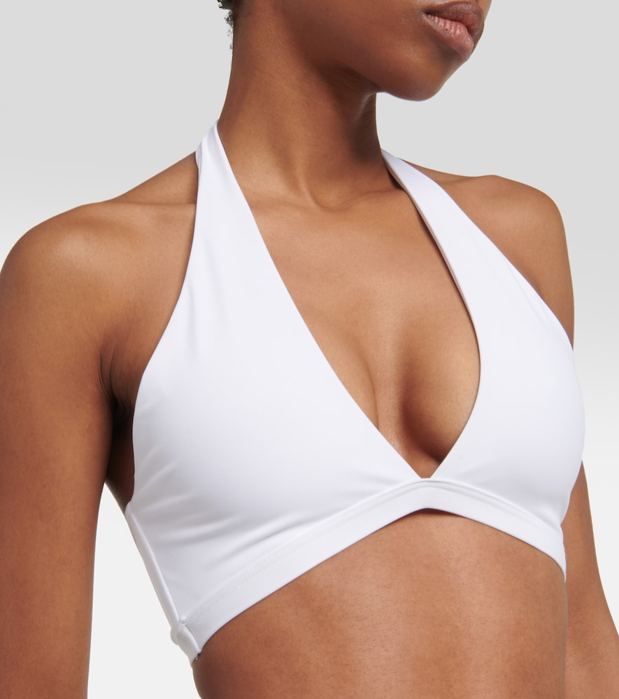 Prague halterneck bikini top