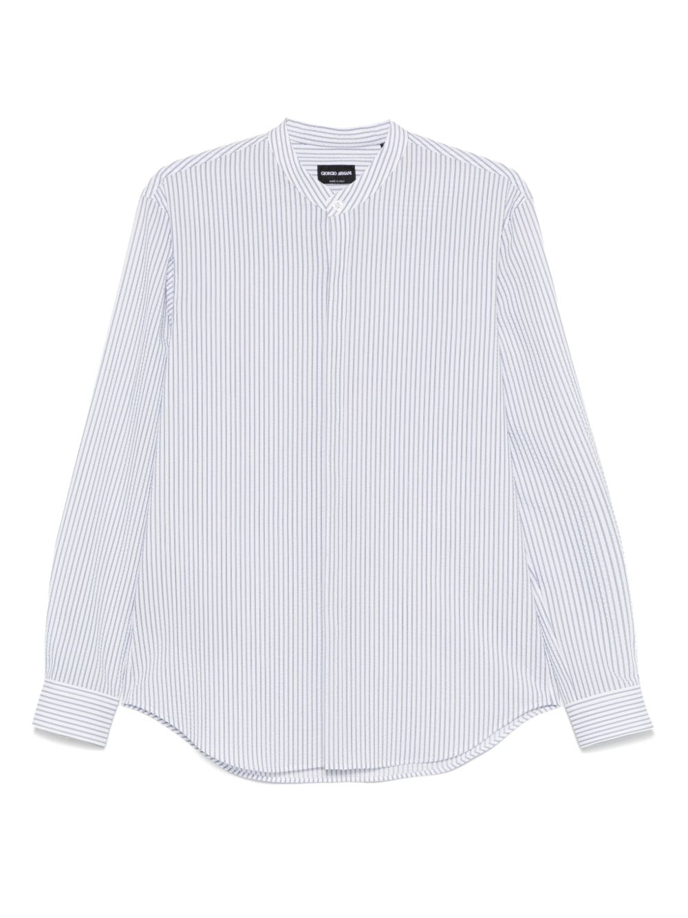 Striped cotton shirt - Blue